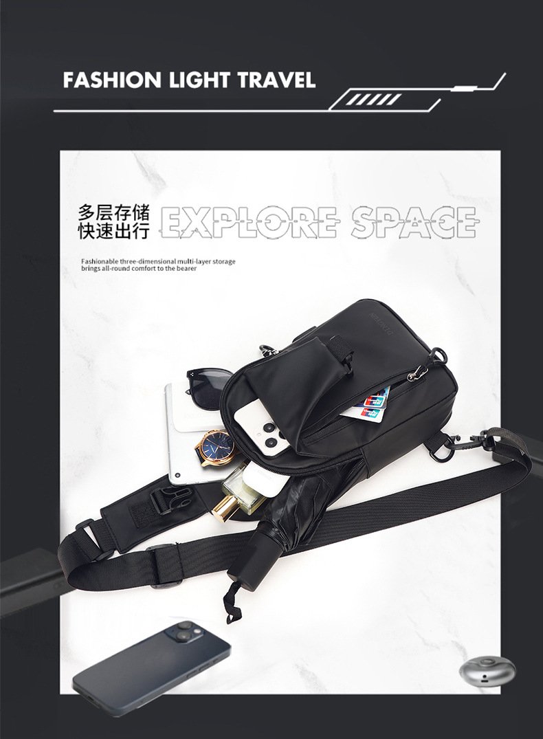 Vapetix Free Size-Free Size Cross-border new single-shoulder bag trendy single-shoulder crossbody bag Korean style fashionable – Bild 5