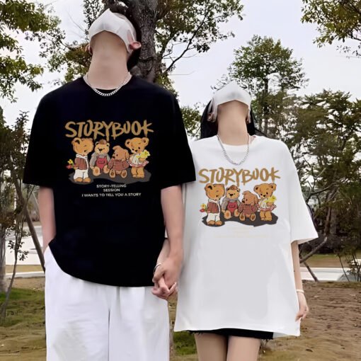 Vapetix M-XXL  American Heavyweight Loose Cartoon Korean Style Dance Team Uniform Class Uniform Group Uniform High – Bild 7