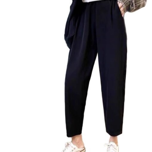 Vapetix L-6XL  Lose weight loose casual nine-part radish pants for summer pear-shaped body plus size women slimmin – Bild 5
