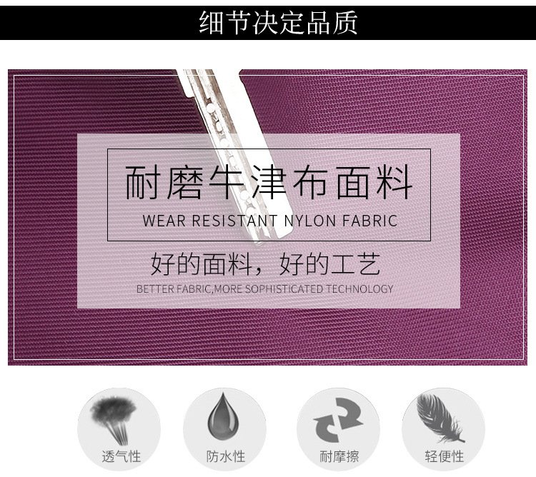 Vapetix Free Size-Free Size New Model Large Capacity Middle-Aged Mother Bag Oxford Fabric Multi-Compartment Casual Crossbody Ba - 图片 5