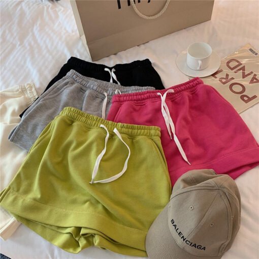 Vapetix S-2XL  Women's Shorts Skirt 2024 Summer New Sweet False Two-Piece Design Elastic Waist Versatile Skirt Sho – Bild 7