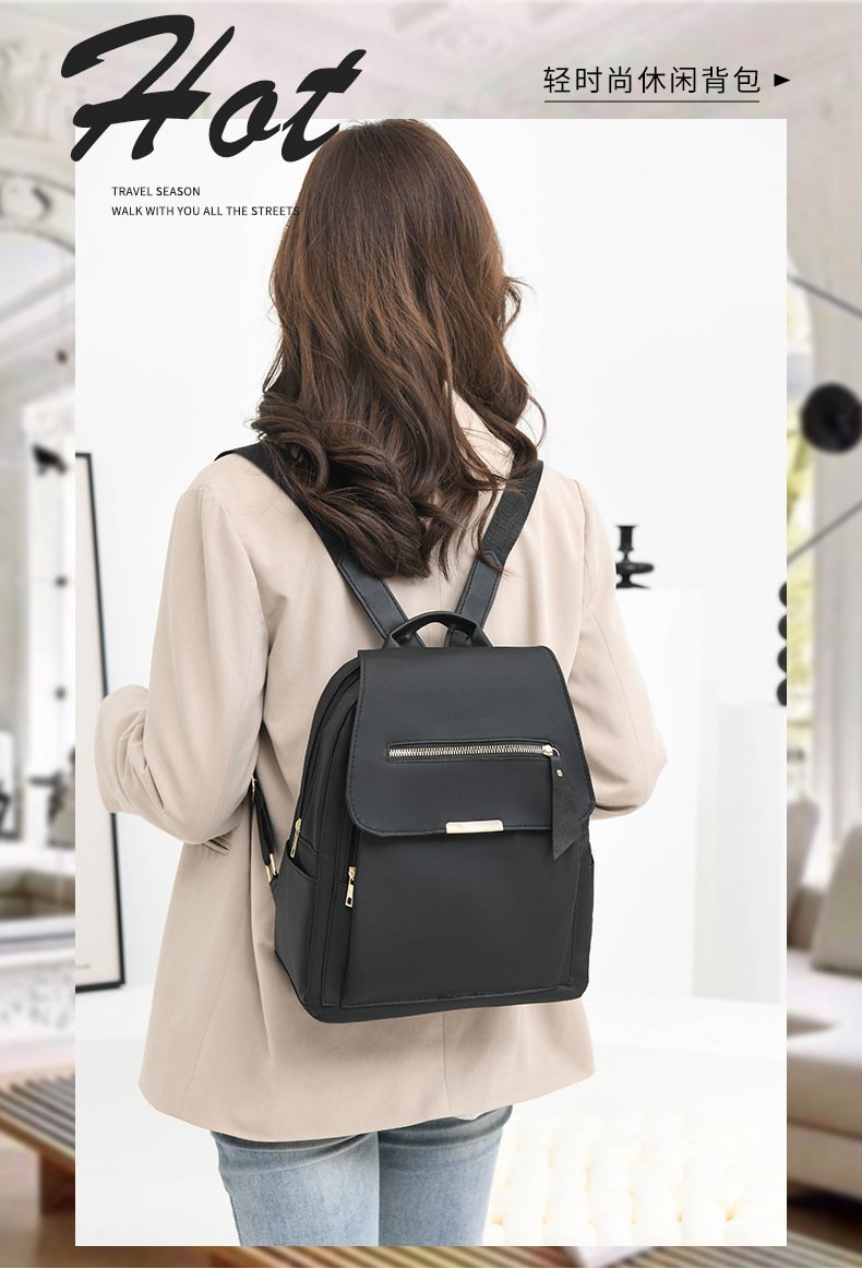 Vapetix Free Size-Free Size 2023 New Fashion Casual Double Shoulder Backpack for Women Trendy Versatile Large Capacity Outfit T – Bild 8