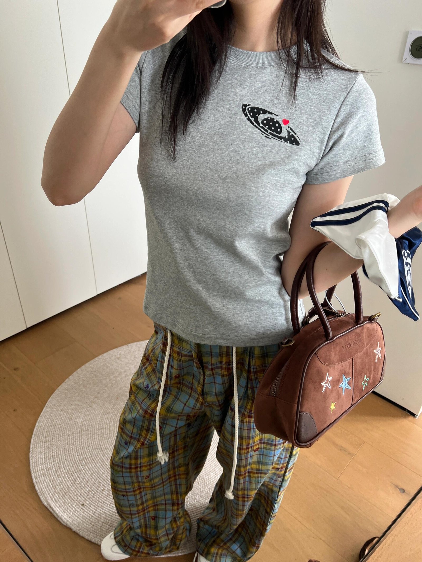 Vapetix M-2XL Directly available 【40 pieces 230g 95% cotton + 5% spandex back neck t-shirt】 high elasticity slim- - 图片 4