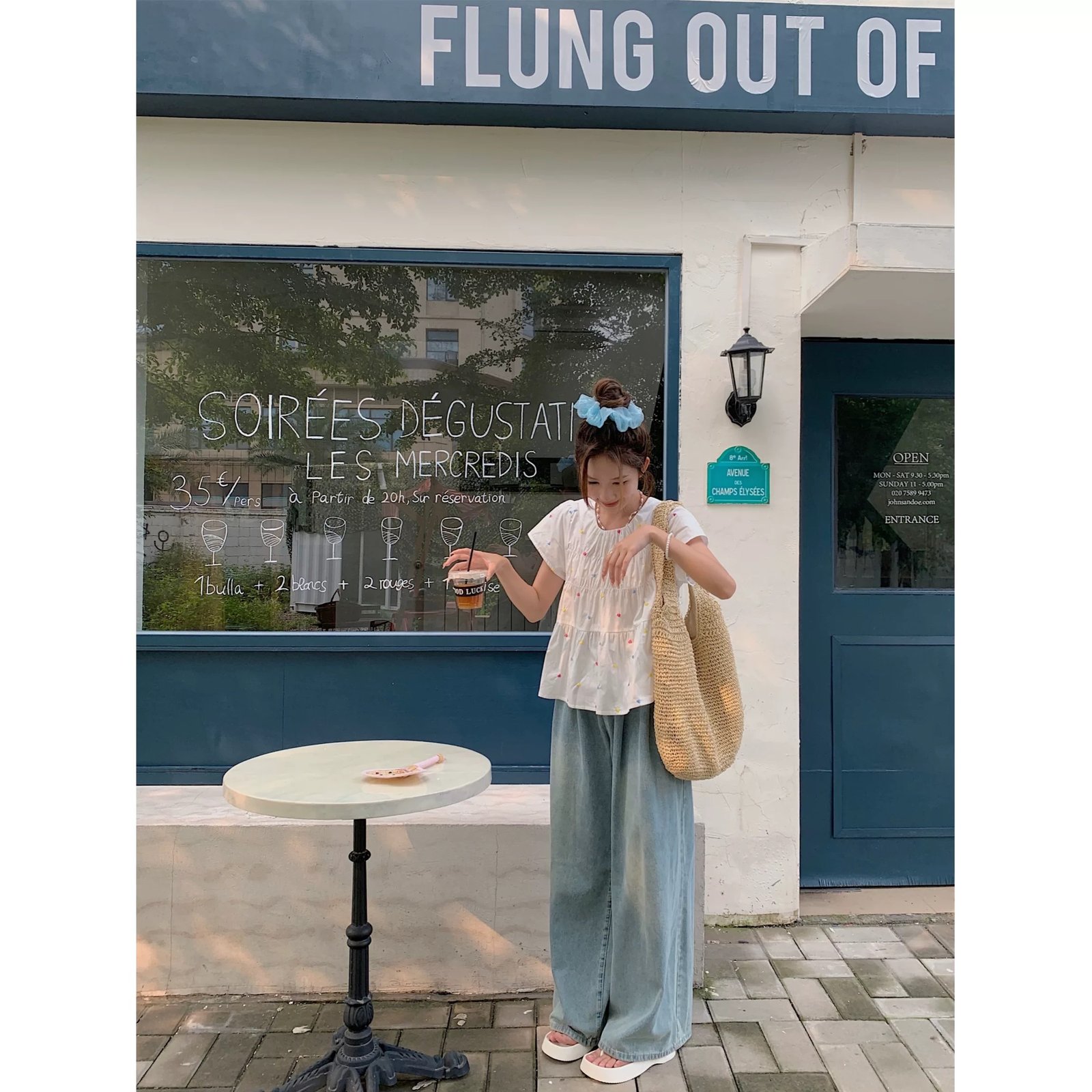 Vapetix S-XL (Original Fabric) Colorful Heart Print Doll Shirt 2025 Summer New Design Loose Top – Bild 4