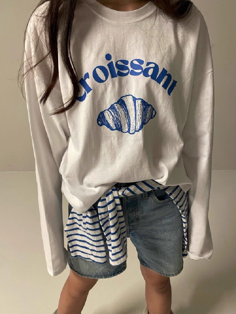 Vapetix S-3XL Korean Foreign Trade: 21-Count Pure Cotton - 210g 100% Cotton Autumn Long-Sleeve T-Shirt for Women, – Bild 6