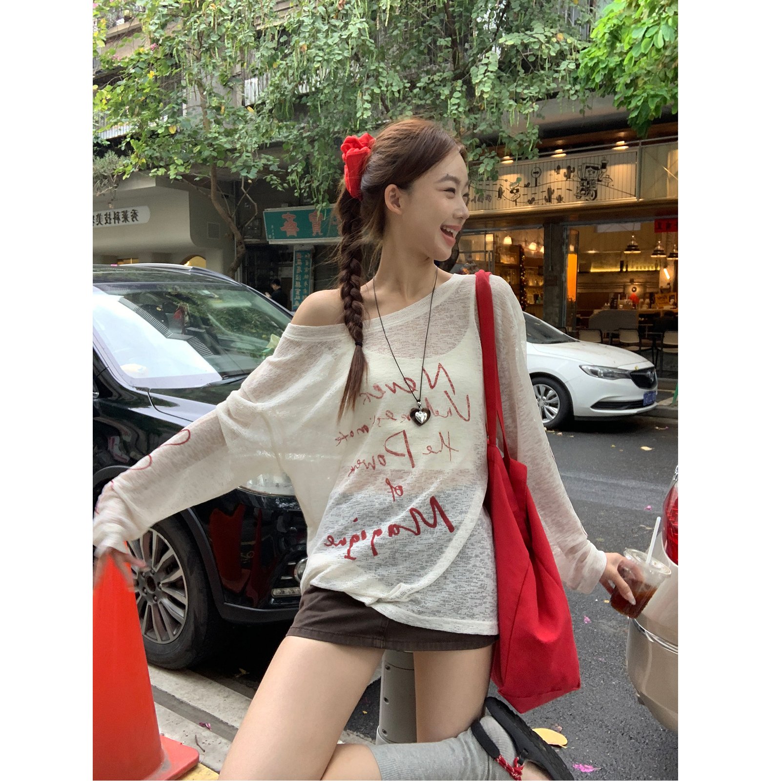 Vapetix S-XL MR【Original Cotton Linen Fabric】Sun Protection Hooded Shirt for Women - Summer Long Sleeve T-Shirt – Bild 5