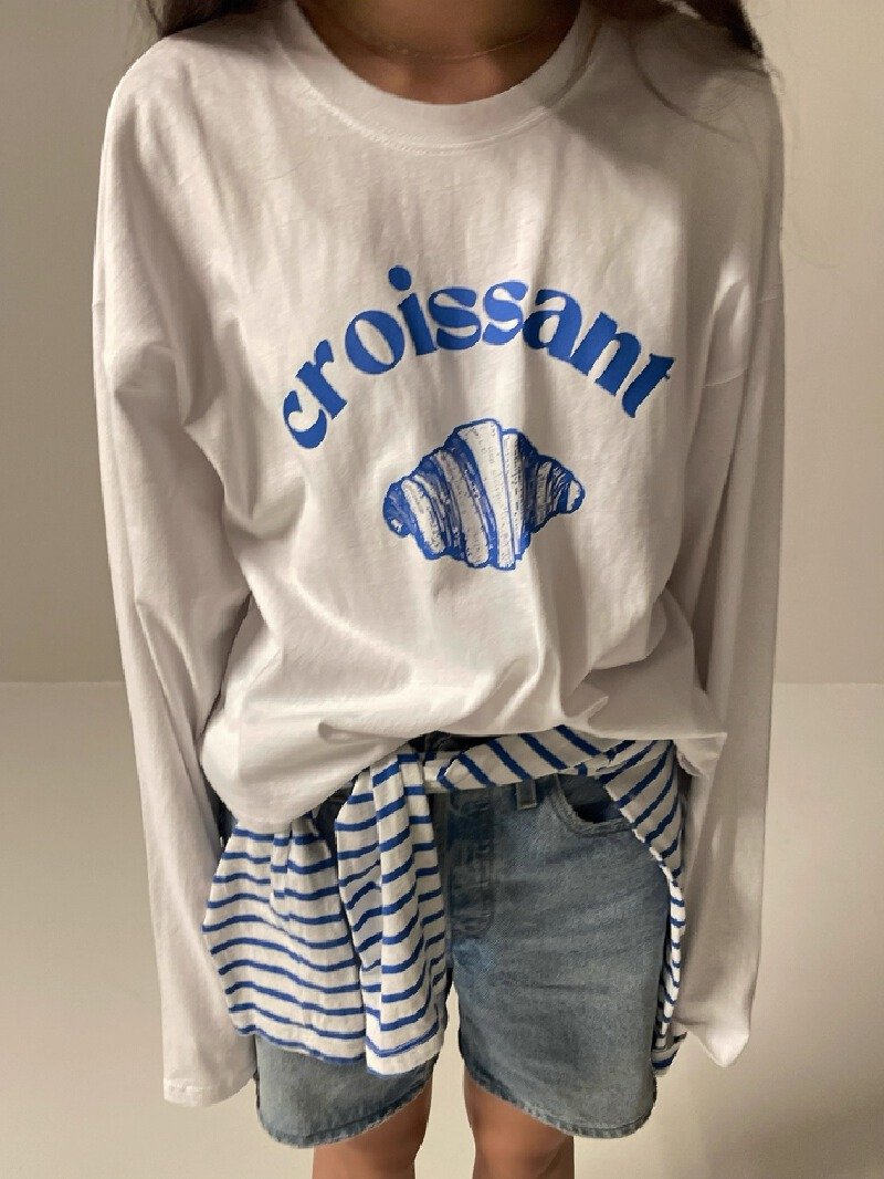 Vapetix S-3XL Korean Foreign Trade: 21-Count Pure Cotton - 210g 100% Cotton Autumn Long-Sleeve T-Shirt for Women, – Bild 8