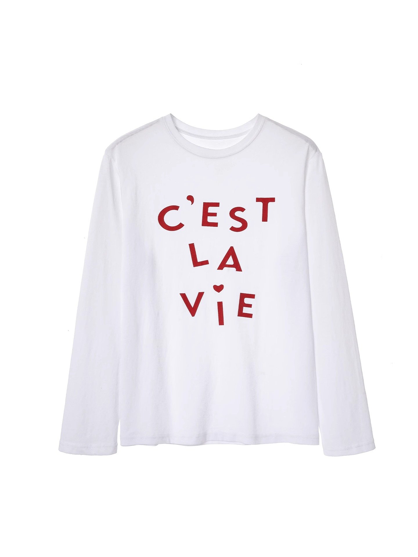 Vapetix S-3XL Official Image 21 Pure Cotton - 210g (100% Cotton) Autumn Long-Sleeve T-Shirt for Women Loose Top P – Bild 2