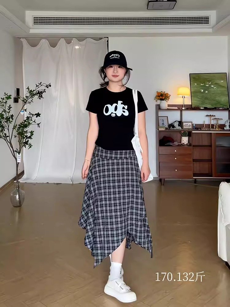 Vapetix S-2XL Official Image Cotton 40s 220g (92% Cotton 8% Spandex) Regular Shoulder Short Sleeve Women's Printe – Bild 4