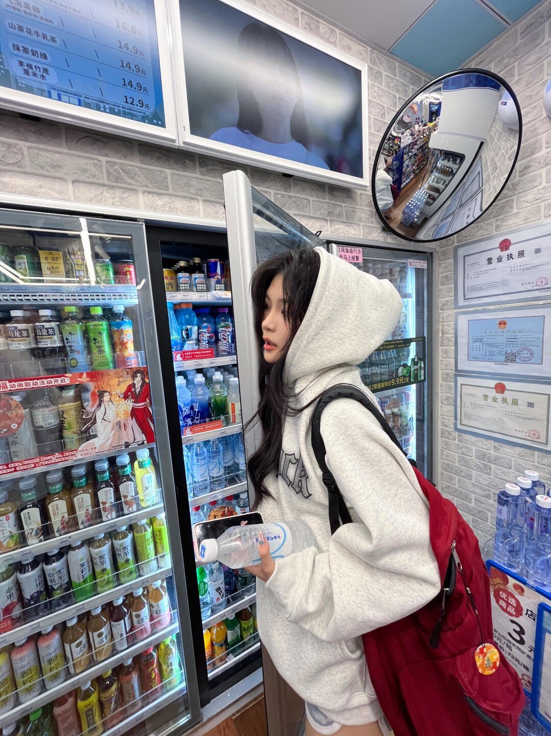 Vapetix M-2XL Unhinged Hooded Sweatshirt Women's Fall/Winter Print - 320g Pure Cotton, Huacotton, Milk Silk Blend