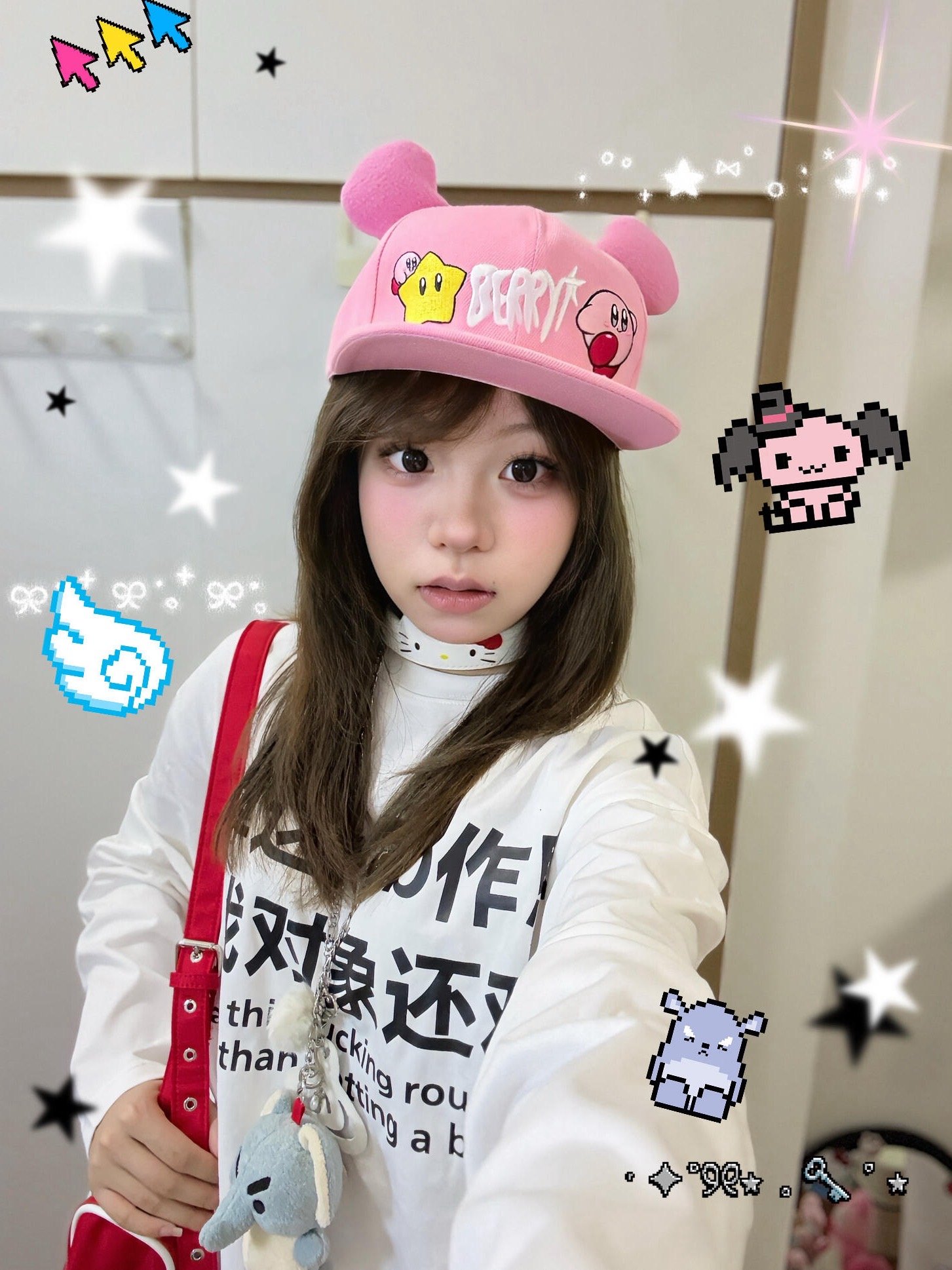 Vapetix M-2XL High-quality【21-ply cotton 220g (combed tight)】new spring and autumn long-sleeved women's printed t – Bild 3