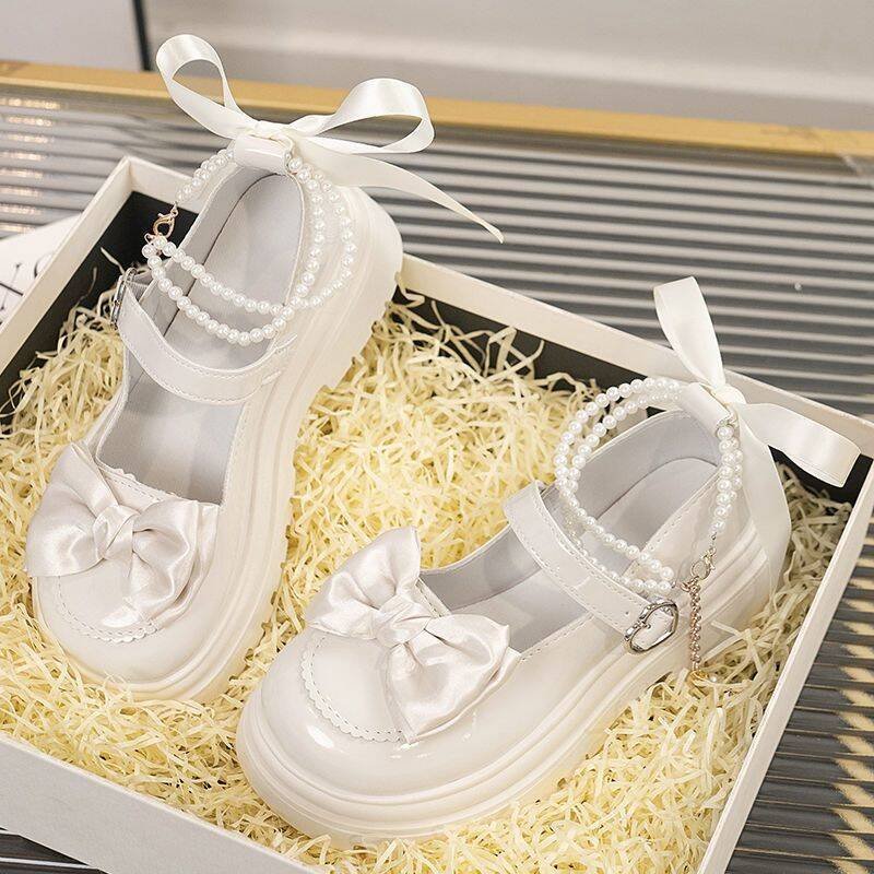 Vapetix 31-46 31 32 33 petite Mary Jane mini leather shoes for students, spring and autumn princess style, thick