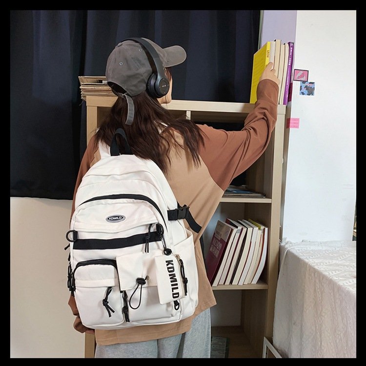 Vapetix Free Size-Free Size Japanese street style school bag for girls, autumn and winter, high school and university students,