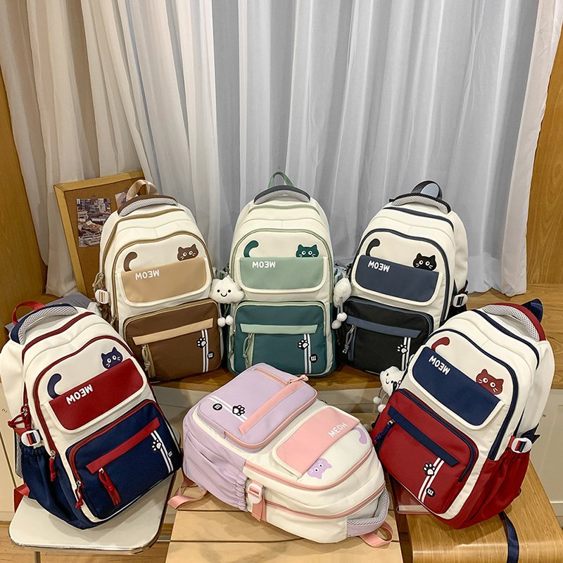 Vapetix Single package-Add accessories Adorable Dual Shoulder Bag for Girls, Junior High School Students, Fashion Korean Style, Large Capa
