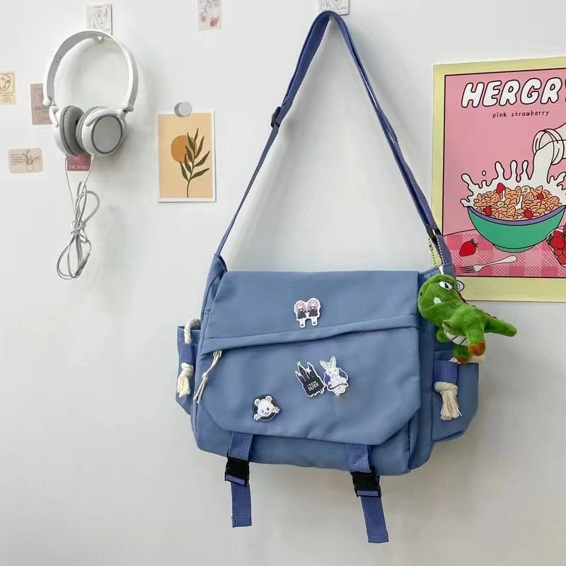 Vapetix Free Size-Free Size 2025 Trendy Unisex Single-Shoulder Bag, School Class Crossbody Bag, Stylish and Cool Workwear Style – Bild 2