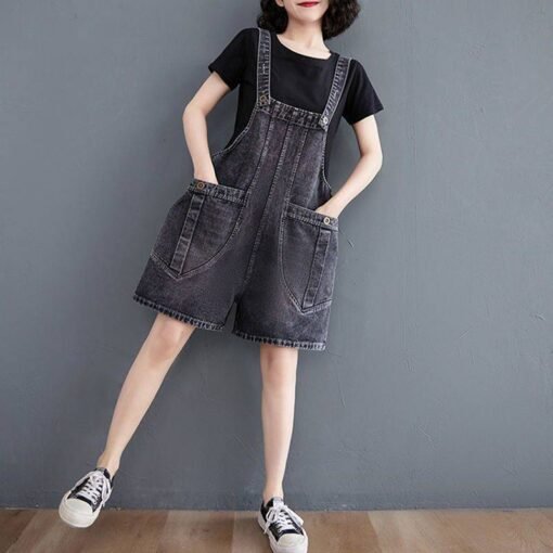 Vapetix S size [Recommended 80--100 lbs]-Size 2XL [Recommended for 161--180 lbs]  Age-defying adjustable belt pants fashionable wide-leg five-pocket shorts plus-size loose slimming