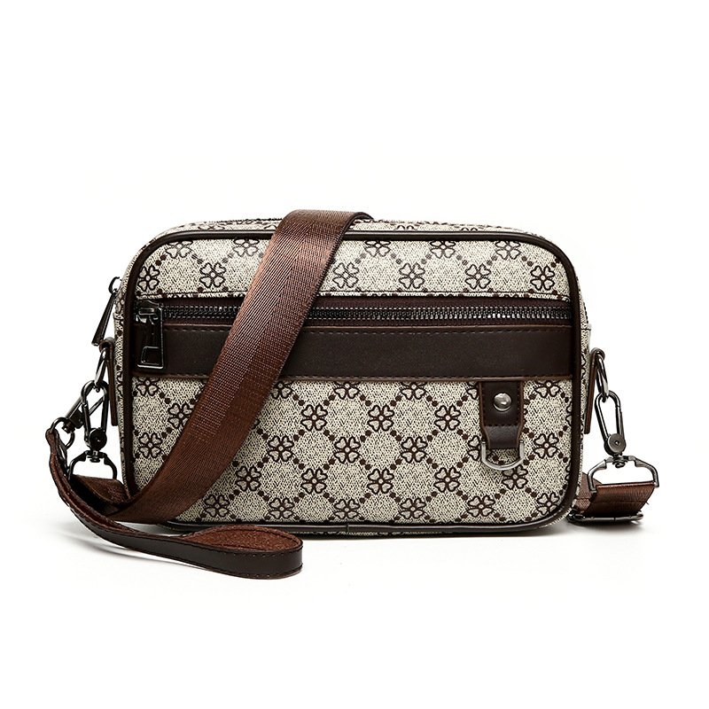 Vapetix Free Size-Free Size Men's Bag High-Grade Crossbody Bag Men's Bag Casual Fashion Trend Single Shoulder Bag Business Comm