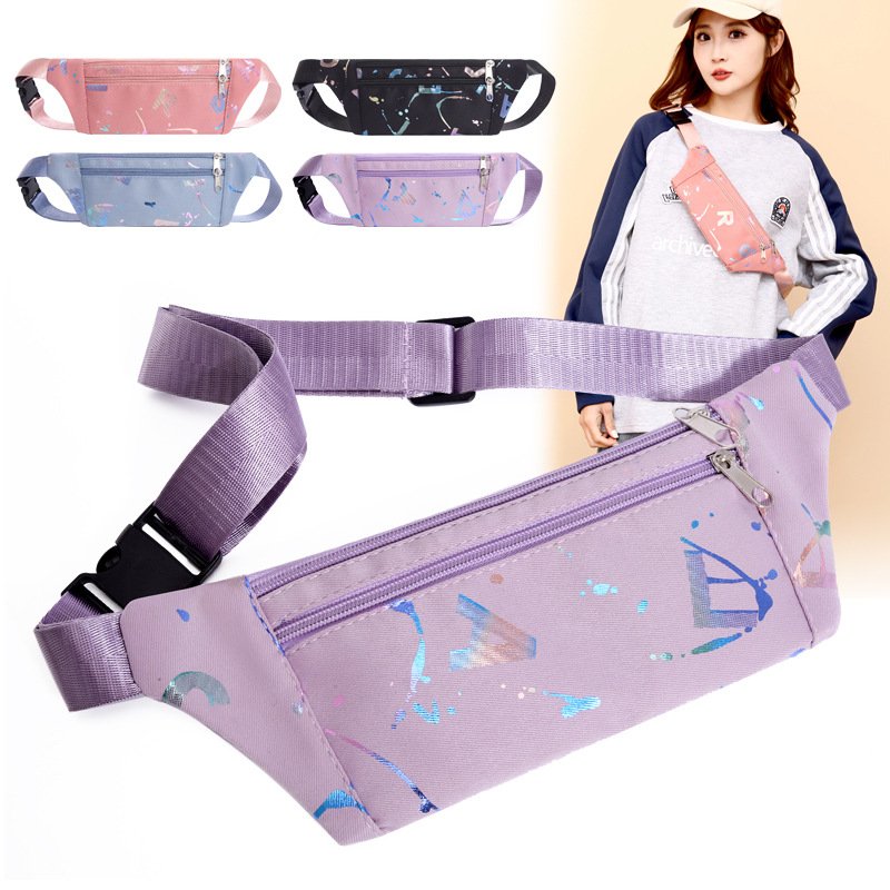 Vapetix Free Size-Free Size Women's Phone Waist Bag, Small Phone Bag 2023 New Style Fashion Ultra Lightweight Multi-Layer Outdo