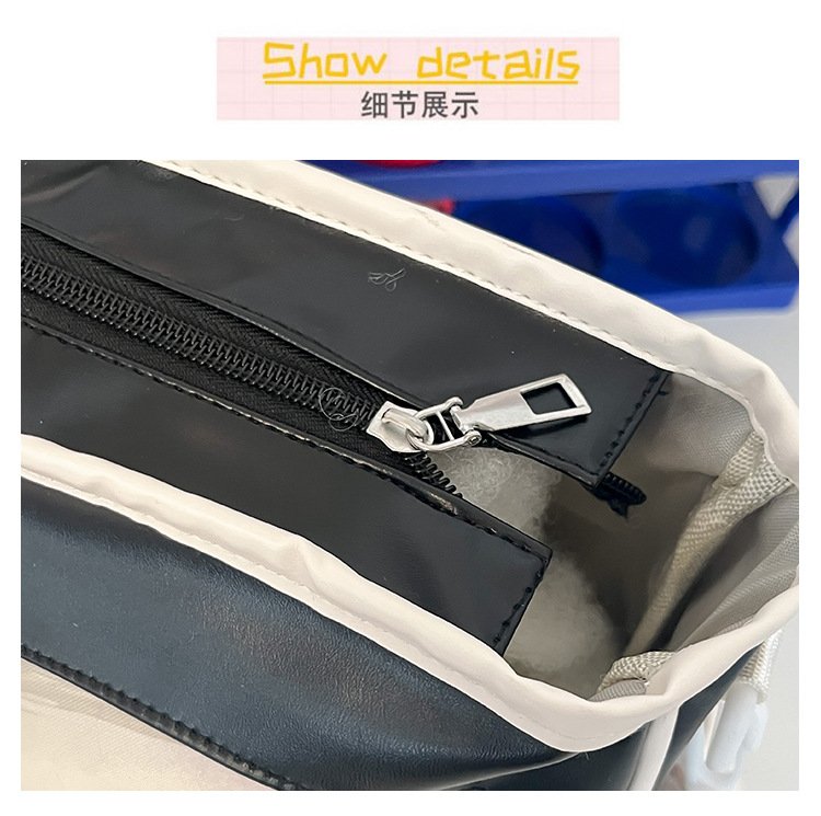 Vapetix Free Size-Free Size Women's Crossbody Bag Cute Cartoon Transparent Doll Bag College Style Japanese Soft Girl Simple Lar