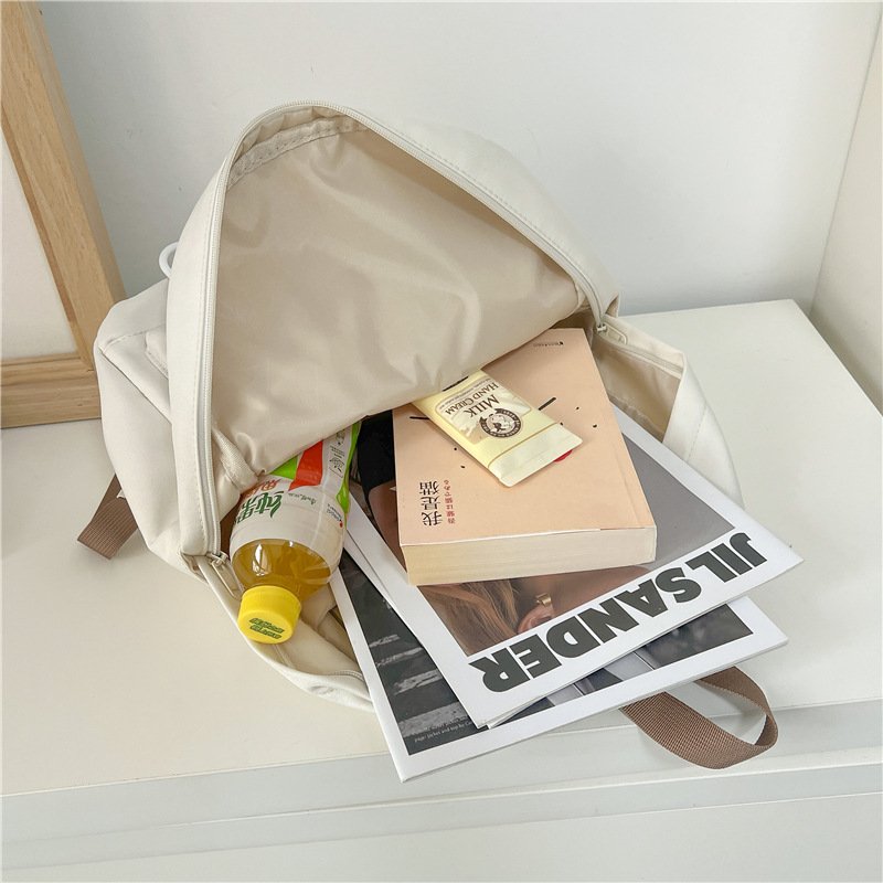 Vapetix Single pack-with accessories Large Capacity Dual-Shoulder Backpack, Japanese Cute School Style Casual Backpack, Korean Version C – Bild 2