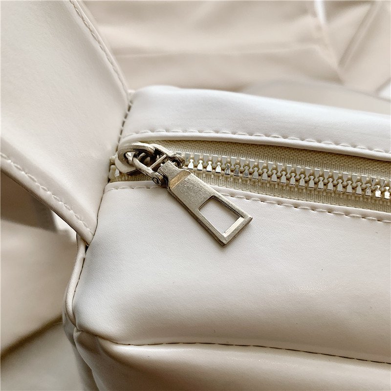 Vapetix Free Size-Free Size Large Capacity Women's Soft Leather Indie Commuter Tote Bag College Student School Single Shoulder – Bild 3