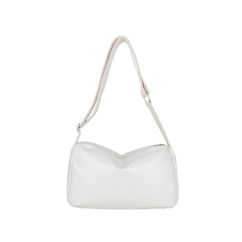 Vapetix Free Size-Free Size Large Capacity Women's Soft Leather Indie Commuter Tote Bag College Student School Single Shoulder – Bild 4