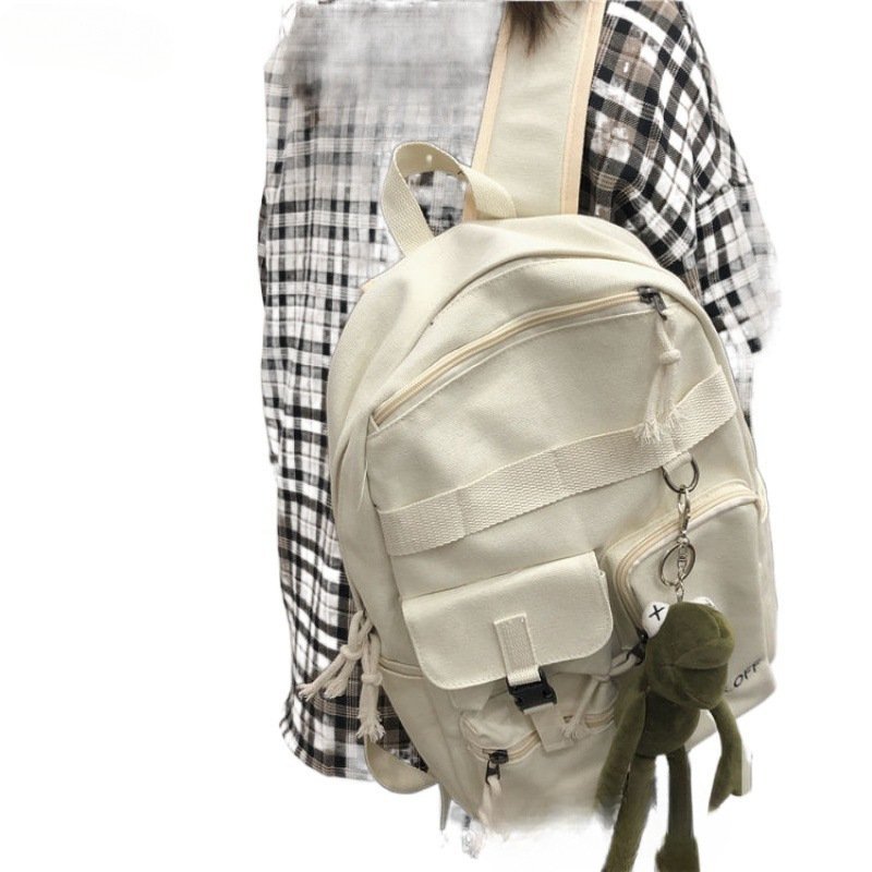 Vapetix Free Size-Free Size Korean Harbor Street Style Student Backpack for Girls, Casual Dual Shoulder Bag, Japanese Origin St – Bild 3