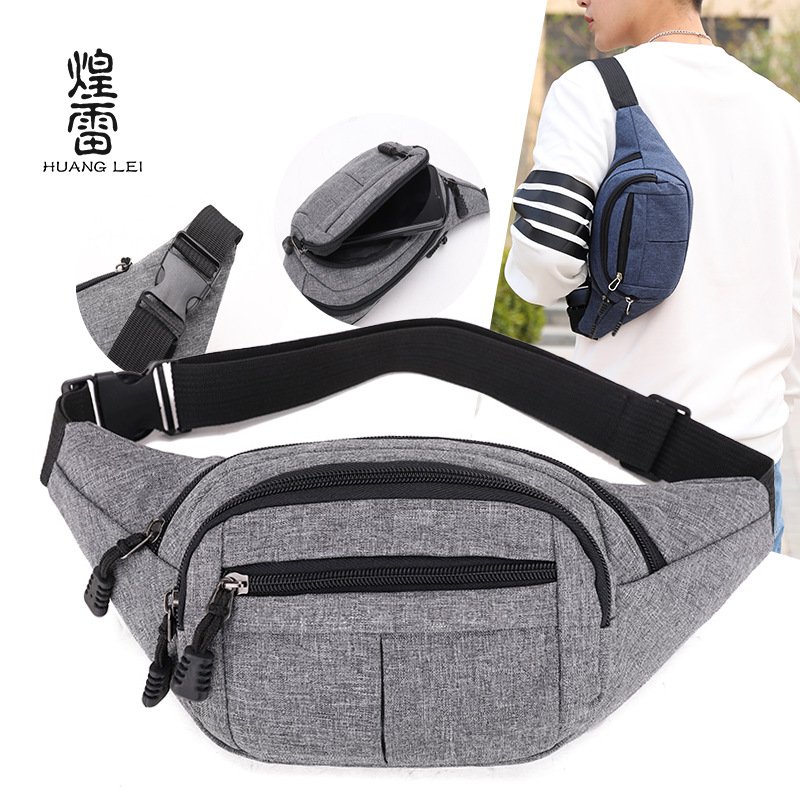 Vapetix Free Size-Free Size Multifunctional Large Capacity Waterproof Cashier Business Crossbody Bag for Men and Women, Durable – Bild 5