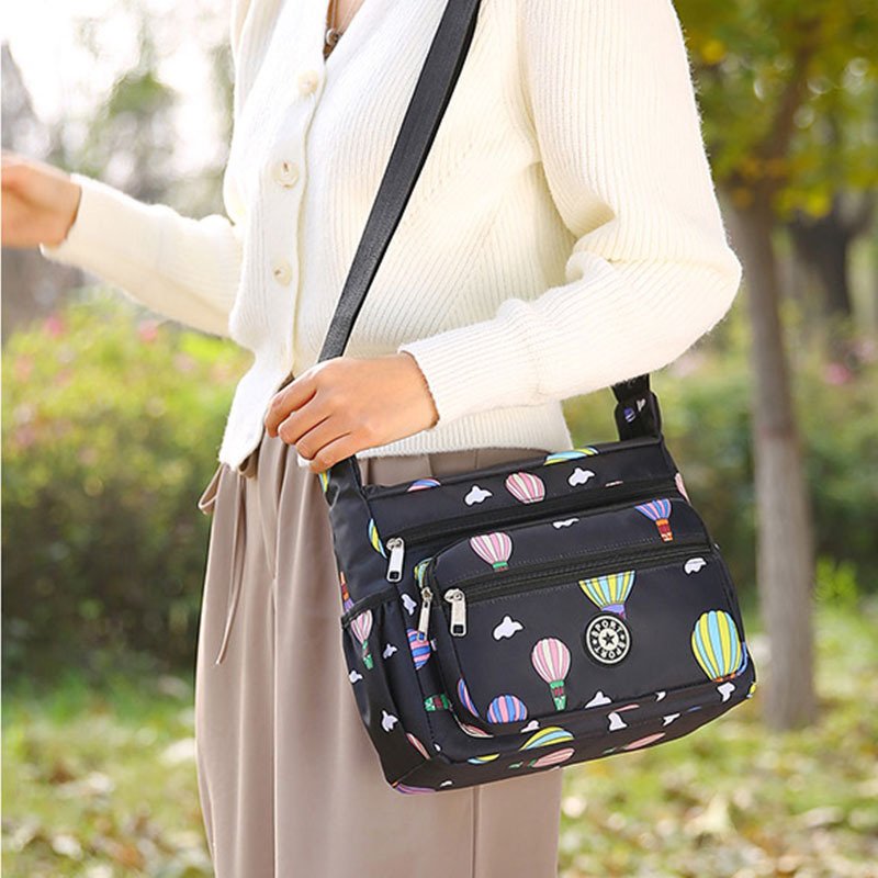 Vapetix Free Size-Free Size Women's Handbag Manufacturer Wholesale New Fashion Nylon Fabric Middle-Aged Mother Bag Large Capaci – Bild 3