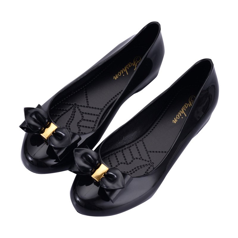 Vapetix 36-40 Women's Jelly Sandals Fashion Outdoor Wear Flat Non-Slip Mother Thick Sole Shallow Mouth Cap Fairy – Bild 4