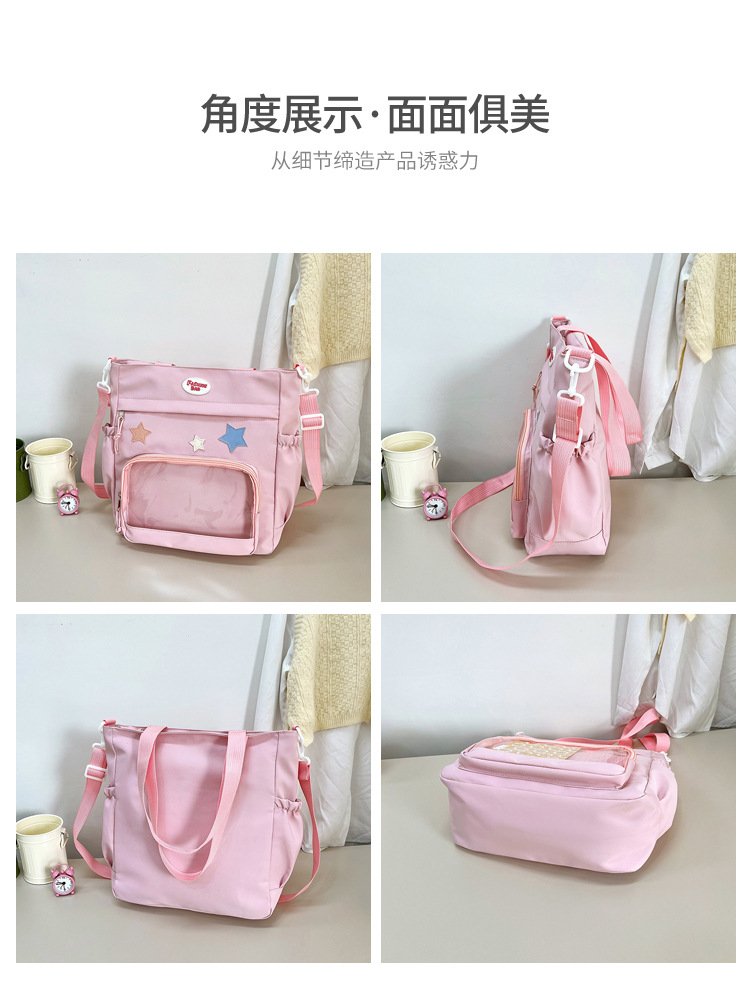 Vapetix Free Size-Free Size Academic-style beautiful bag, spring fashion, large capacity, niche design, casual, personalized sh – Bild 4