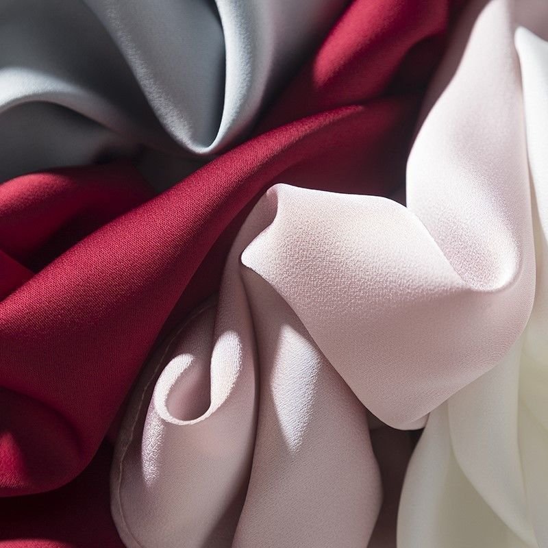 Vapetix ❥ ఇ S-❥ ఇ 3XL Spring Fashion Design Women's Satin Texture Long Sleeve Draped Belted Shirt Commuter Blouse with Bu – Bild 2