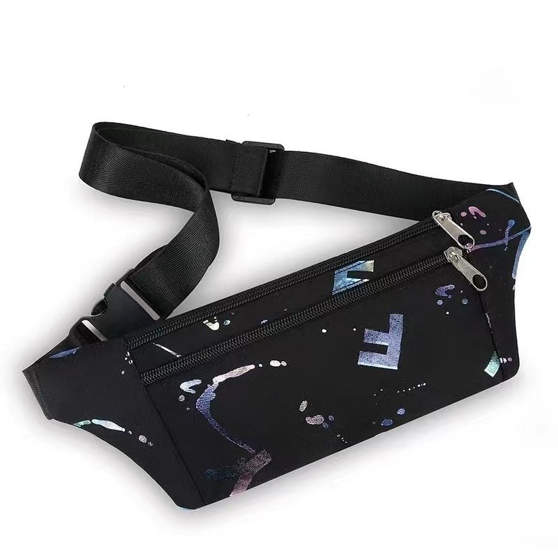 Vapetix Free Size-Free Size Women's Phone Waist Bag, Small Phone Bag 2023 New Style Fashion Ultra Lightweight Multi-Layer Outdo - 图片 3