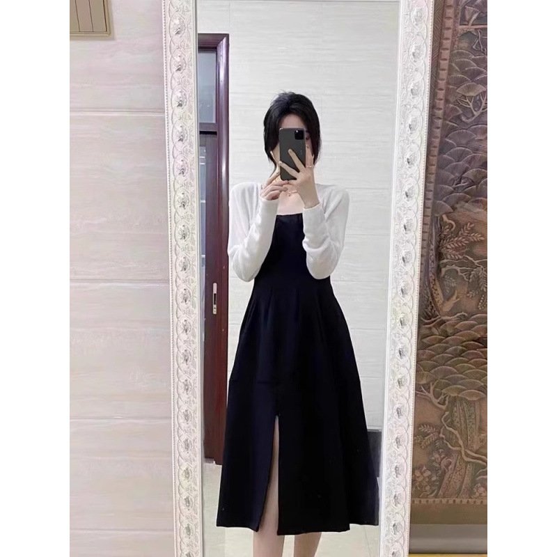 Vapetix Free Size-Free Size Black Short Ice Silk Knit Sun Protective Cardigan for Women Summer Thin Version Outerwear Shawl Air – Bild 3