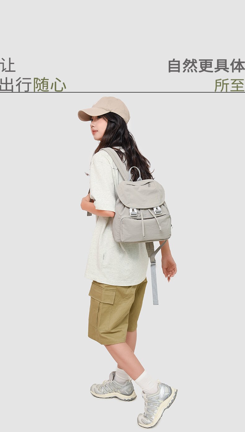 Vapetix Free Size-Free Size Women's Double Strap School Bag, Multifunctional Commuter Backpack, Simple Bag, 2025 New Arrival Ko – Bild 6