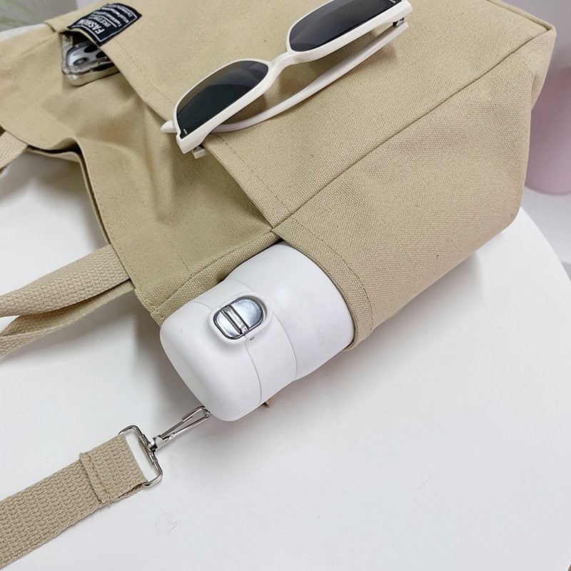 Vapetix Free Size-Free Size 2025 Large Capacity Canvas Bag for Women Commute Shoulder Tote Bag Casual Unique Design Single Shou – Bild 6