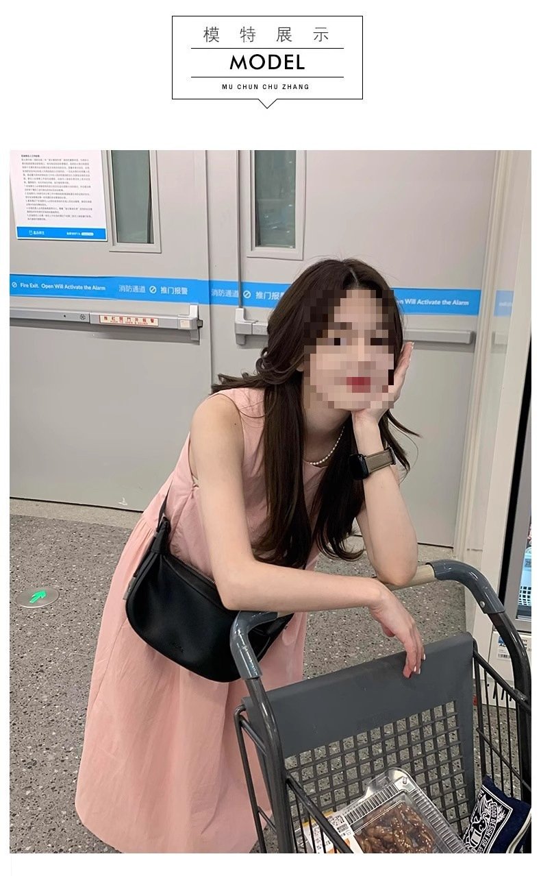 Vapetix S-XL Loose Pink Tank Top Bodysuit Dress for Plus Size and Petite Women, Unisex Summer Outfit with Unique – Bild 5