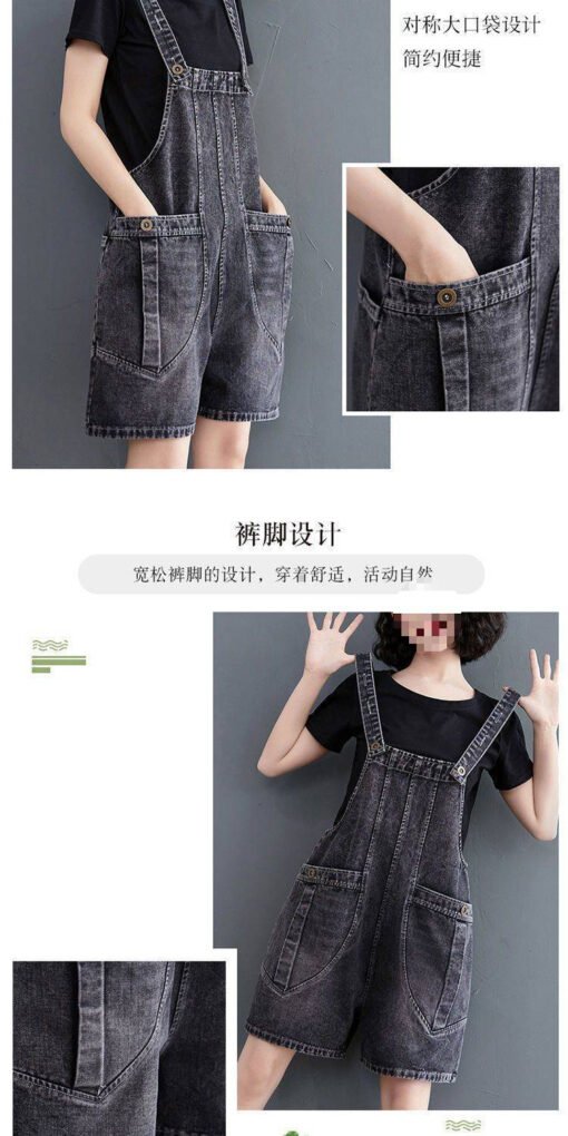 Vapetix S size [Recommended 80--100 lbs]-Size 2XL [Recommended for 161--180 lbs]  Age-defying adjustable belt pants fashionable wide-leg five-pocket shorts plus-size loose slimming – Bild 5