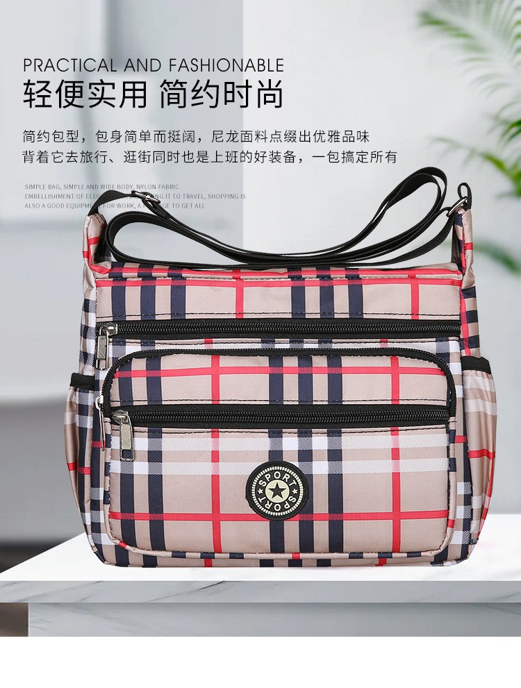 Vapetix Free Size-Free Size Women's Handbag Manufacturer Wholesale New Fashion Nylon Fabric Middle-Aged Mother Bag Large Capaci – Bild 7