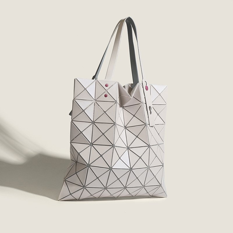 Vapetix Free Size-Free Size 2025 Six-Grid Geometric Rhombus Tot Bag Limited Color Pin Matte Handbag Versatile Large Capacity Sh – Bild 6