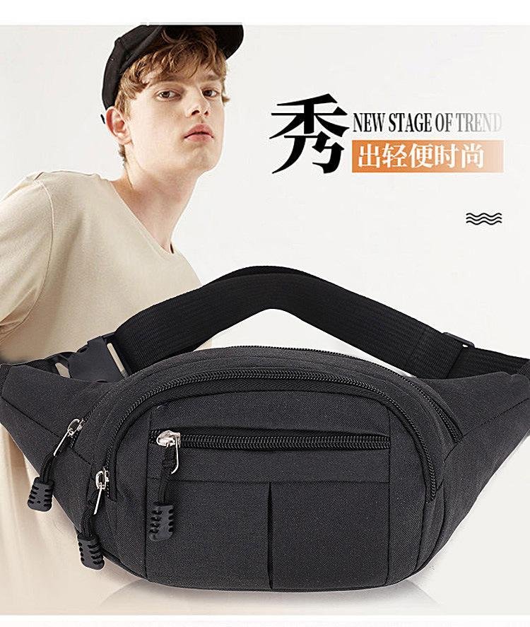 Vapetix Free Size-Free Size Multifunctional Large Capacity Waterproof Cashier Business Crossbody Bag for Men and Women, Durable – Bild 8