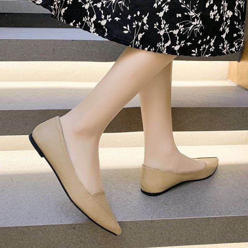 Vapetix 35 standard code-40 standard codes Women's Single Strap Spring 2025 Soft Flat Slip-On Sneakers Korean Style Versatile Casual Soft Sole – Bild 5