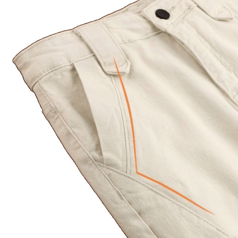 Vapetix S less than 100 pounds-3XL 140-150 lbs Women's 2025 Summer Thin High-Waisted Straight Leg Loose Wide Leg Workwear 5-Inch Medium Pants Five – Bild 6