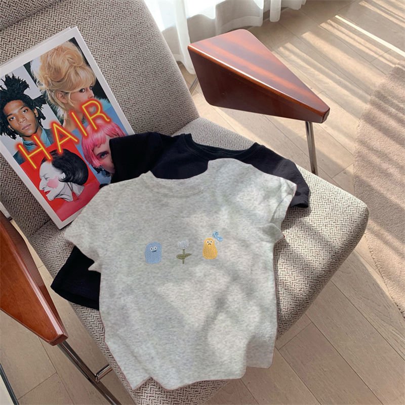 Vapetix S-2XL Turns heads everywhere! Japanese-style milky-soft pastel yellow short-sleeve T-shirt for women—2025 – Bild 7