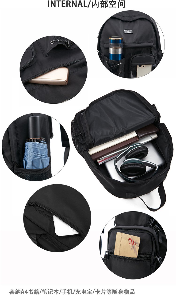 Vapetix Free Size-Free Size Chic Brand School Bag Travel Backpack for Middle School Students, College Students, High School Stu – Bild 7