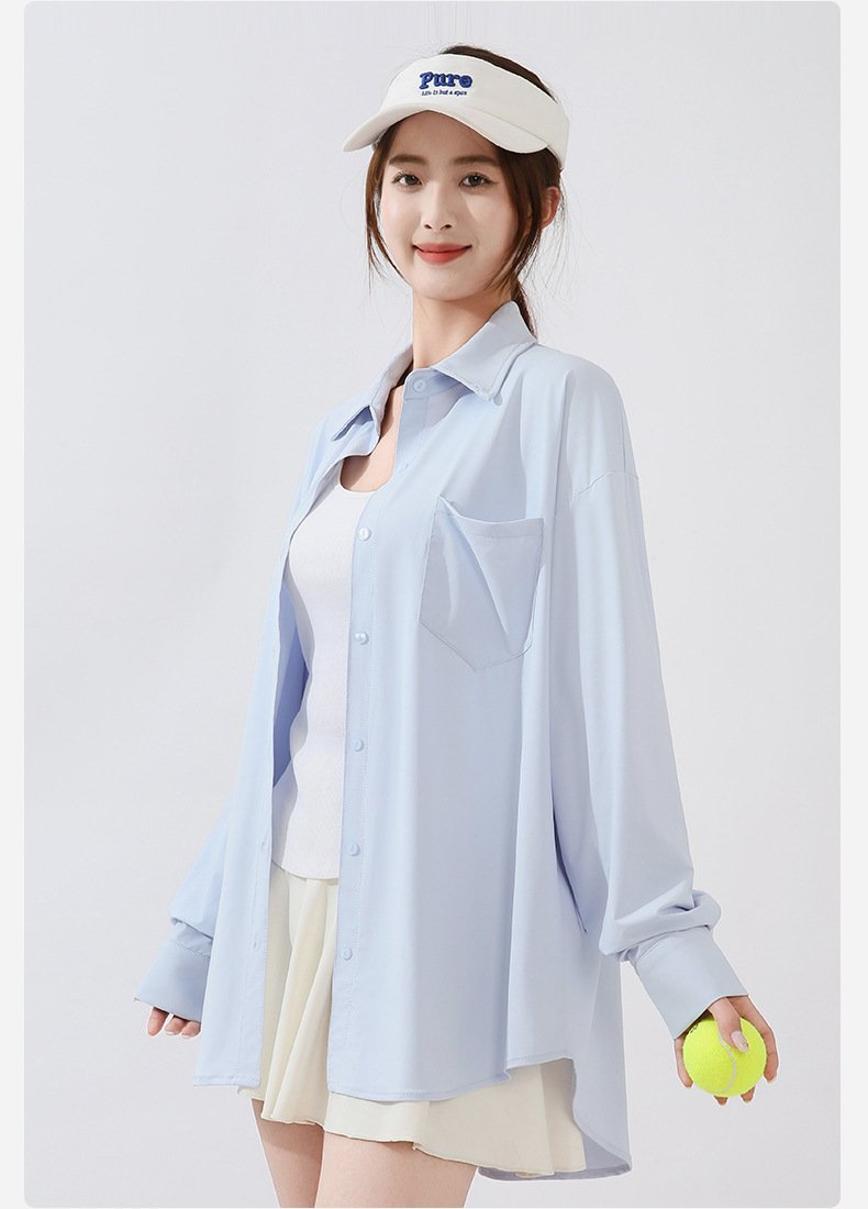 Vapetix Unisex size (80-150 lbs)-Unisex size (80-150 lbs) "Popular style sun protection shirt, slim-fitting, loose-fitting outerwear, overcoat, women's summe – Bild 8