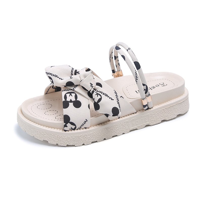 Vapetix 35-40 Women's Summer Outwear 2025 Slides with Thick Soles, Fairy Style, Student Beach Flats, Trendy Sanda – Bild 9