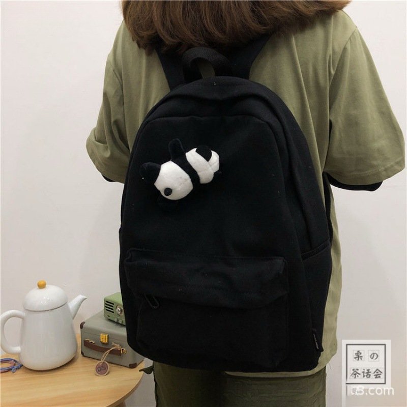 Vapetix Free Size-Free Size Korean Harbor Street Style Student Backpack for Girls, Casual Dual Shoulder Bag, Japanese Origin St – Bild 8