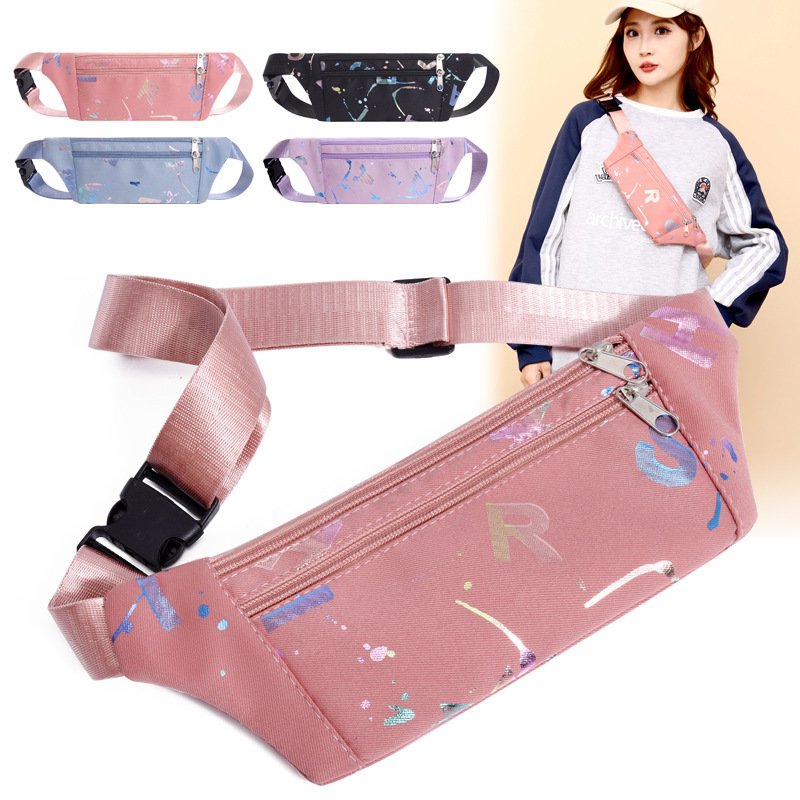 Vapetix Free Size-Free Size Women's Phone Waist Bag, Small Phone Bag 2023 New Style Fashion Ultra Lightweight Multi-Layer Outdo - 图片 8