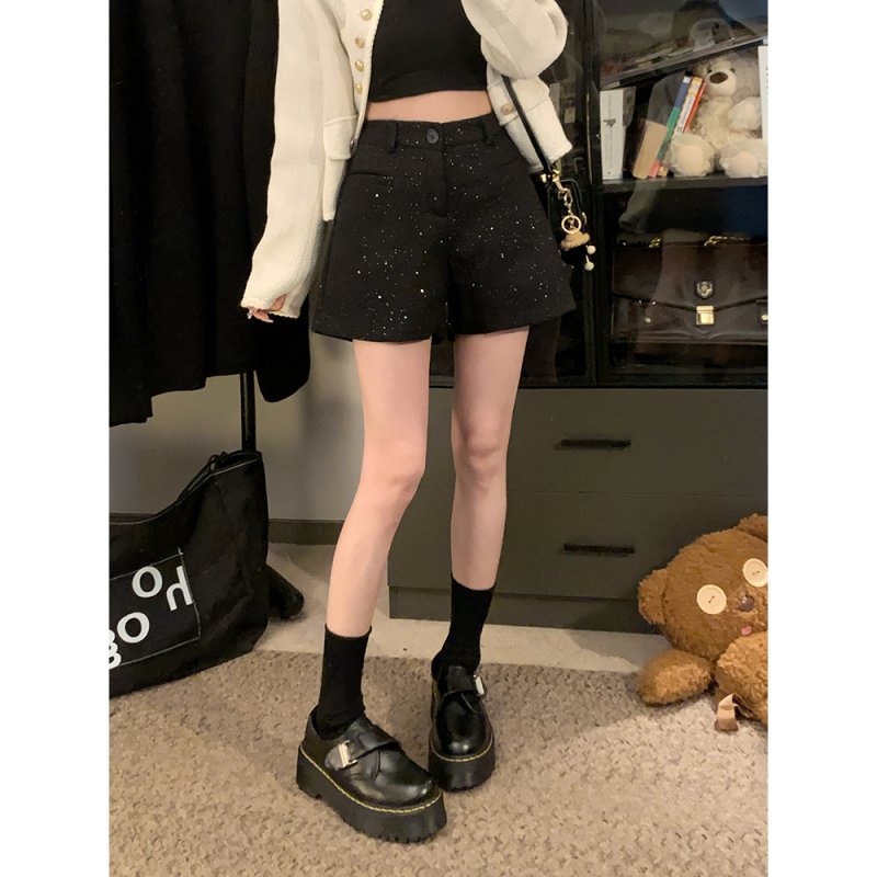 Vapetix S-XL Photographed! 2025 New Fashion Personalized Wool Shorts for Women Casual Pants Slimming Pants with – Bild 7